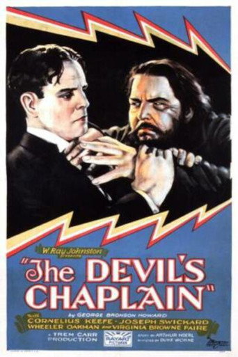 Movie poster for The Devil's Chaplain (1929)