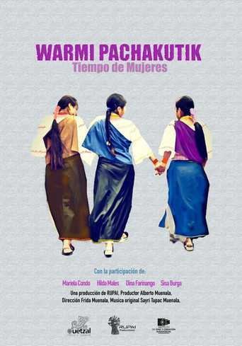 Movie poster for Warmi Pachakutik / Tiempo de mujeres