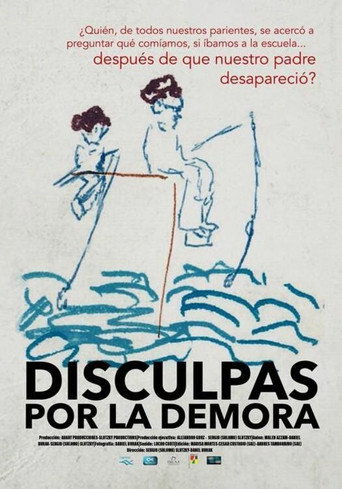 Movie poster for Disculpas por la demora (2018)
