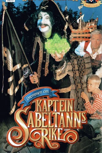 Movie poster for The Dream of Captain Sabertooth's Kingdom (1996)