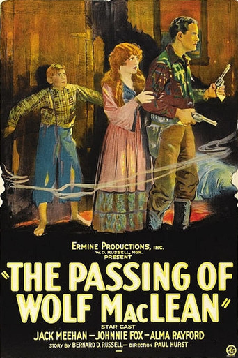 Movie poster for The Passing of Wolf MacLean (1924)
