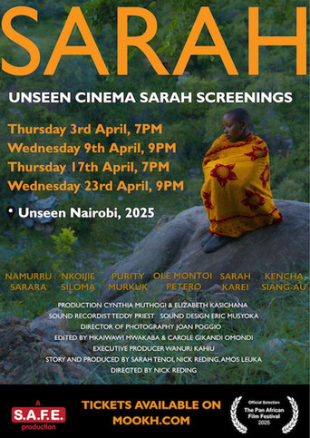 Movie poster for SARAH