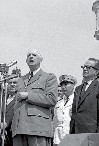 Movie poster for La visite du Général De Gaulle au Québec (1967)