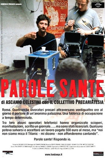 Movie poster for Parole sante (2008)