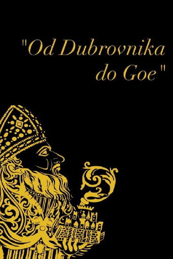 Movie poster for From Dubrovnik to Goa (2022)