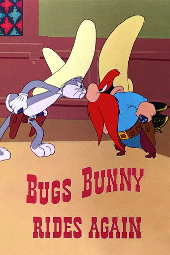 Movie poster for Bugs Bunny Rides Again (1948)