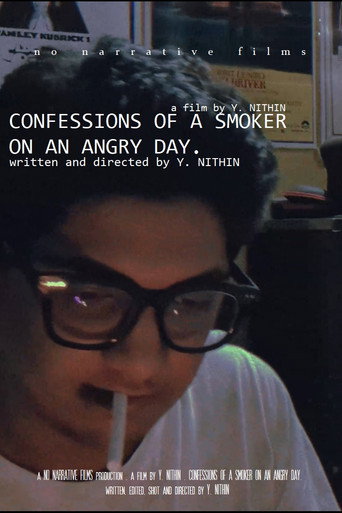 Movie poster for CONFESSIONS OF A SMOKER ON AN ANGRY DAY
