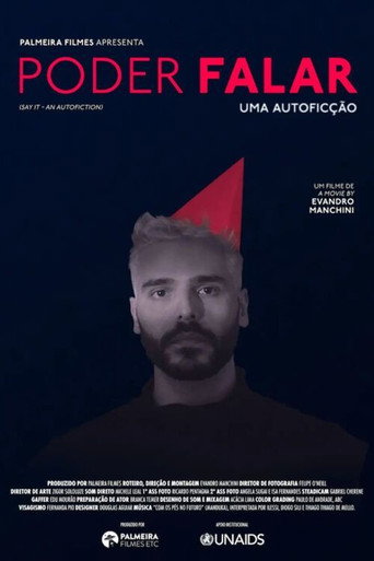 Movie poster for Say It - An Autofiction (2022)