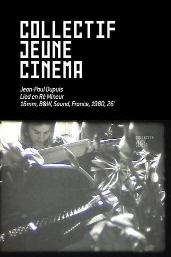 Movie poster for Lied en ré mineur (1980)