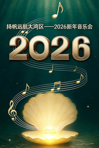 扬帆远航大湾区——2026新年音乐会 poster