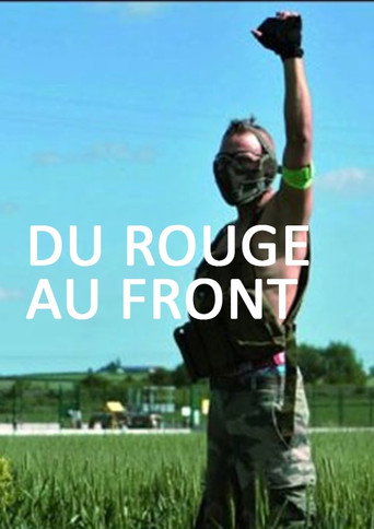 Movie poster for Du rouge au front