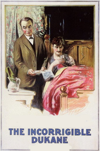 Movie poster for The Incorrigible Dukane (1915)