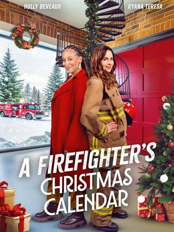 Movie poster for A Firefighter's Christmas Calendar (2025)