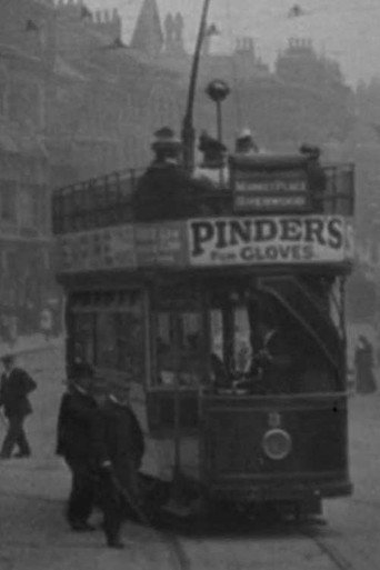 Movie poster for Tram Rides through Nottingham (1902)