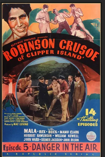 Movie poster for Robinson Crusoe of Clipper Island (1936)