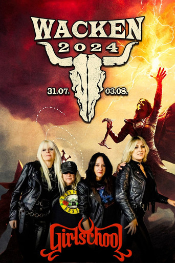 Movie poster for Girlschool - Live at Wacken Open Air 2024 (2024)