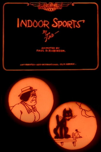 Movie poster for Indoor Sports by Tad (1920)
