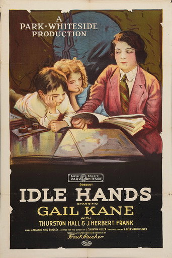 Movie poster for Idle Hands (1921)