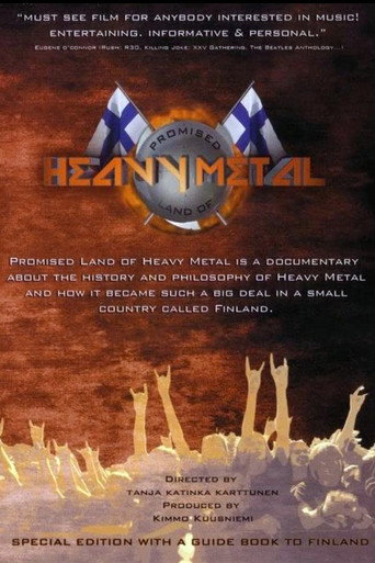Movie poster for Promised Land of Heavy Metal (2008)