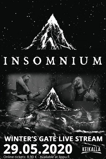 Movie poster for Insomnium - Winter's Gate Live Stream (2020)