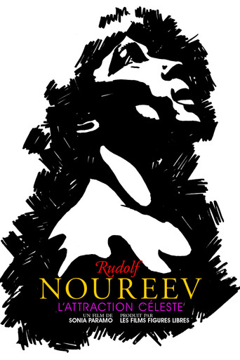 Movie poster for Rudolf Noureev, l'attraction céleste (2023)