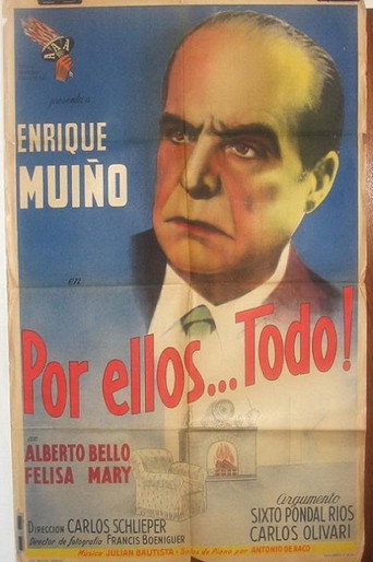 Movie poster for Por ellos... todo (1948)