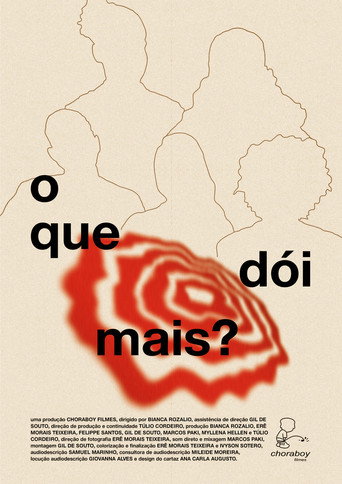 Movie poster for O que dói mais? (2024)