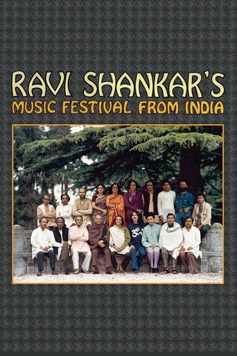 Movie poster for Ravi Shankar's Music Festival from India (2010)