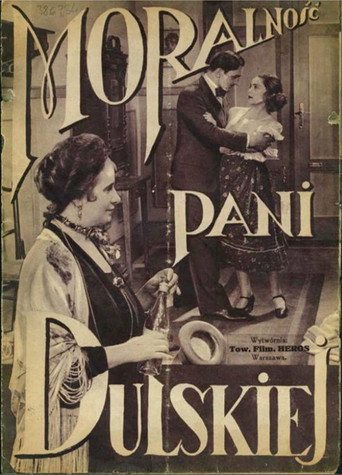 Movie poster for Morality of Mrs. Dulska (1930)