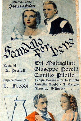 Movie poster for Scandalo per bene (1940)