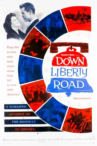 Movie poster for Down Liberty Road (1957)