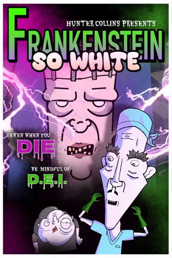 Frankenstein So White poster