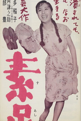 Movie poster for The Barefoot Girl (1957)