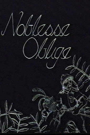 Movie poster for Noblesse Oblige (1983)