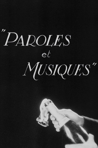 Movie poster for Paroles et musiques (1930)