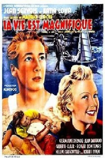 Movie poster for La vie est magnifique (1939)