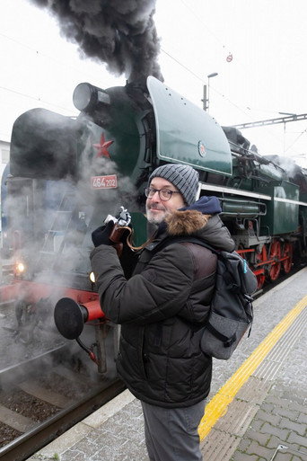 Putování s párou poster