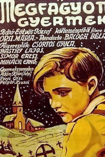 Movie poster for The Frozen Child (1921)