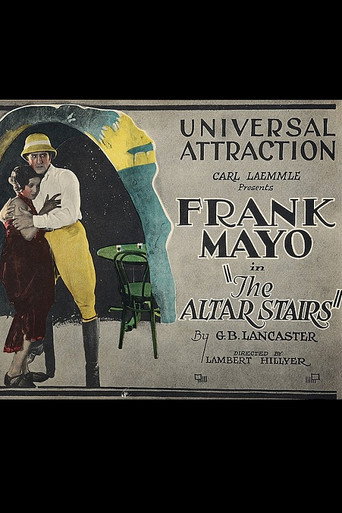 Movie poster for The Altar Stairs (1922)