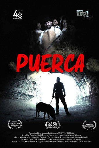 Movie poster for Puerca