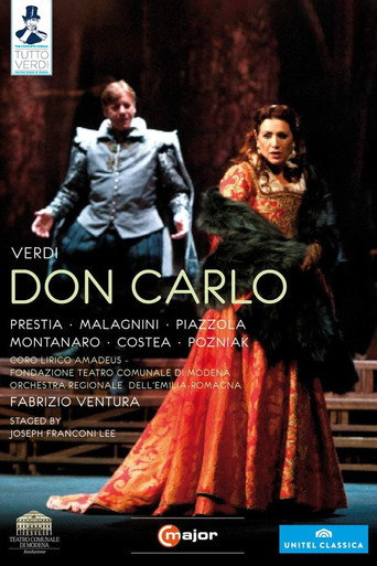 Movie poster for Verdi: Don Carlo (2012)