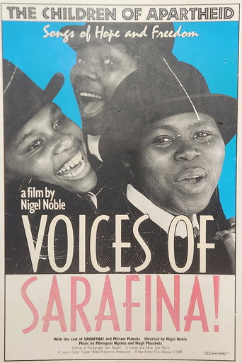 Movie poster for Voices of Sarafina! (1988)