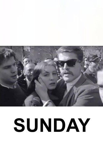 Movie poster for Sunday (1961)