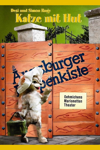 Augsburger Puppenkiste - Katze mit Hut poster