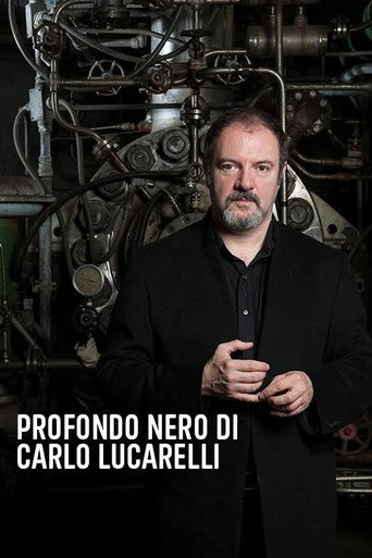Series poster for Profondo Nero Di Carlo Lucarelli (2015)