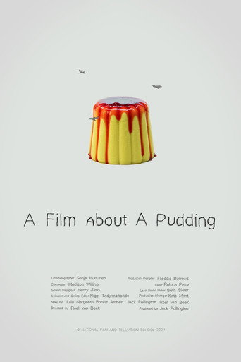 Movie poster for A Film about a Pudding (2021)
