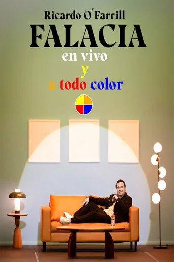 Movie poster for Ricardo O’Farrill: FALACIA en vivo y a todo color (2024)
