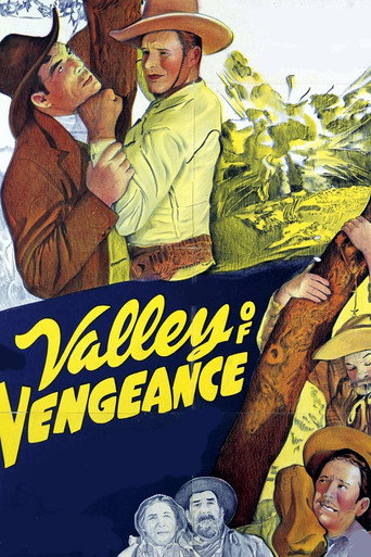 Movie poster for Valley Of Vengeance (1944)