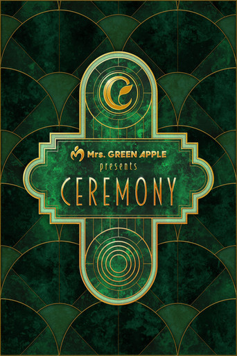 Movie poster for Mrs. GREEN APPLE presents『CEREMONY』 (2025)