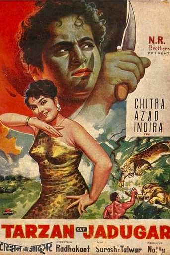 Movie poster for Tarzan and the Magician (1963)